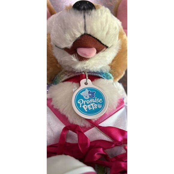 Build A Bear Promise Pets Stuffed Dog Plush With Accessories - Picture 2 of 7